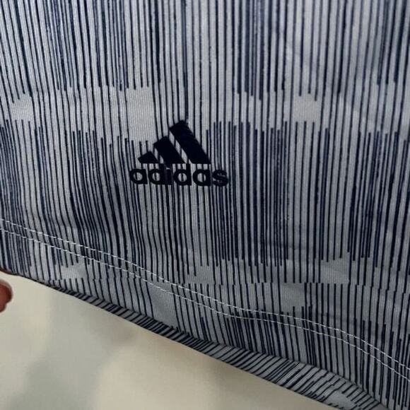 Adidas blue and white sleeveless golf or tennis polo size small NWT - Picture 5 of 8